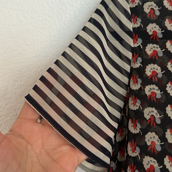 Scotch & Soda Madison Scotch gorgeous, semi sheer blouse S - Picture 5 of 10